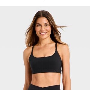 Women’s Black Seamless Bralette - Unbranded and leggins black set small